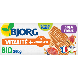 BJORG Organic Soy and Fig Biscuits 240 g