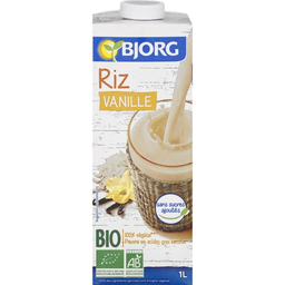 BJORG Organic Rice Drink Vanilla Flavor 1 L
