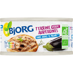 BJORG Organic Eggplant Vegetable Terrine 125 g