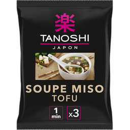 TANOSHI Sopa de miso instantánea con tofu 60,9 g