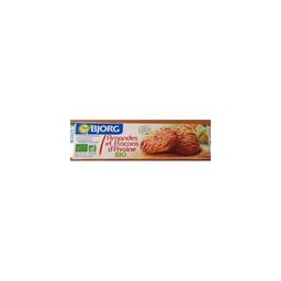 BJORG Biscuits Amandes et Flocons d'Avoine Bio 125 g