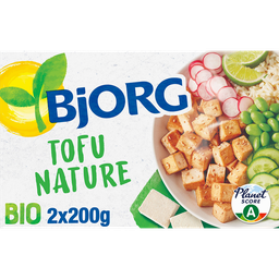 BJORG Tofu nature veggie bio 2 x 200 g