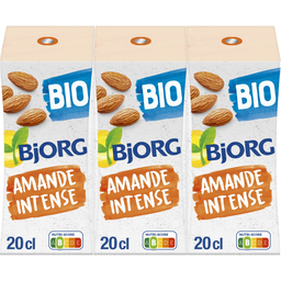 BJORG Boisson Végétale Amande Bio 3 x 200 ml