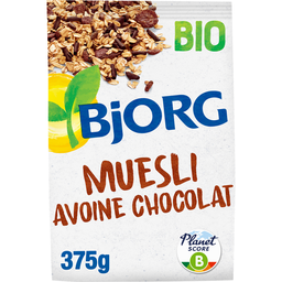 BJORG Muesli Avoine Chocolat BIO 375 g