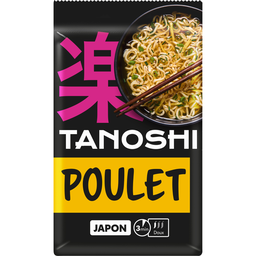 TANOSHI Fideos instantáneos asiáticos de trigo sabor pollo 85 g