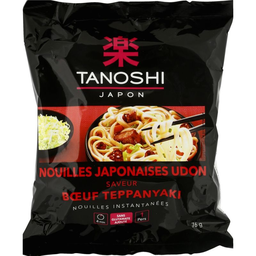 TANOSHI Fideos Udon Ternera Teppanyaki 76 g
