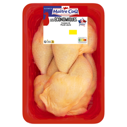 MAITRE COQ Cuisse de poulet jaune avec dos 1,4 kg