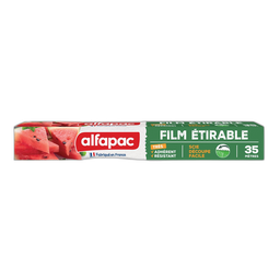 ALFAPAC Film transparente alimentario 35m