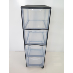 SUNDIS Torre de Arrumação 4 Gavetas 14 L