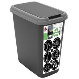 SUNDIS Black Bin The Bin 25 L