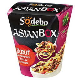 SODEBO Asian Box Nouil.Boeuf 300 g