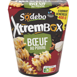 SODEBO Box Radiatori bœuf sauce poivre