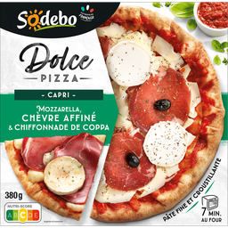 SODEBO Dolce Pizza Capri Queso de Cabra & Coppa 380 g