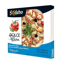 SODEBO Pizza Dolce Pizza Atún 400 g