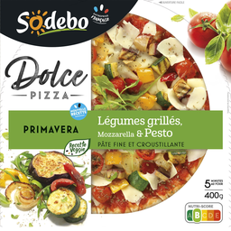 SODEBO Pizza Primavera 400 g