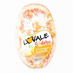 SODEBO Pizza L'Ovale 3 Quesos 200 g