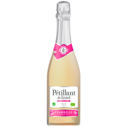 LISTEL Boisson Effervescente Sans Alcool Saveur Framboise Bio