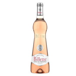 BILLETTE Côtes de Provence Cuvée Tradition, vin rosé 75 cl