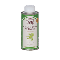 LA TOURANGELLE Huile infusée au basilic LA TOURANGELLE