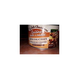 LA BELLE CHAURIENNE Mini Salsichas com Gordura de Pato 400g