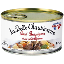 LA BELLE CHAURIENNE Boeuf Bourguignon e legumes 420 g