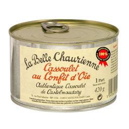 LA BELLE CHAURIENNE Cassoulet com confit de ganso 420 g