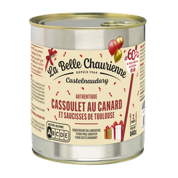 LA BELLE CHAURIENNE Cassoulet tradicional de pato 840 g