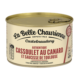 LA BELLE CHAURIENNE Cassoulet de pato 420 g