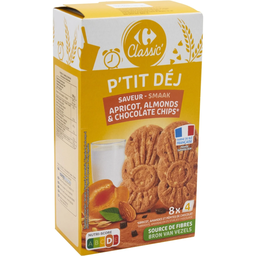 CARREFOUR CLASSIC Breakfast Biscuits Apricot Almond Chocolate Chip 400 g