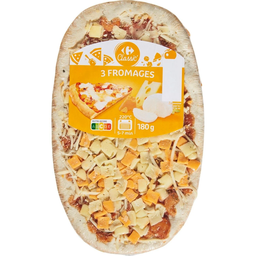 CARREFOUR CLASSIC 3-Cheese Pizza 180 g
