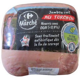 FILIERE QUALITE CARREFOUR Superior Cooked Ham Torchon Style 80 g