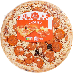 CARREFOUR CLASSIC Chorizo Pizza 450 g