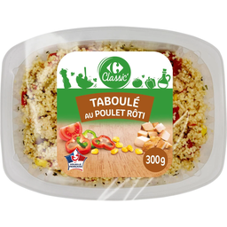 CARREFOUR CLASSIC Roasted Chicken Tabbouleh Salad 300 g