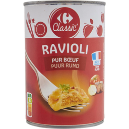 CARREFOUR CLASSIC Pure Beef Ravioli 400 g