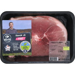 FILIERE QUALITE CARREFOUR Pork Ham Shank for Roasting 1 kg