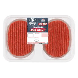 CARREFOUR LE MARCHE Pure Beef Burgers 15% Fat 250 g