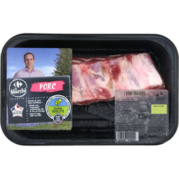 FILIERE QUALITE CARREFOUR Half Pork Spare Ribs for Roasting 450 g