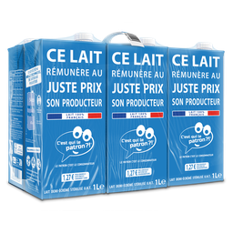 C'EST QUI LE PATRON?! UHT Semi-Skimmed Milk 6x1 L