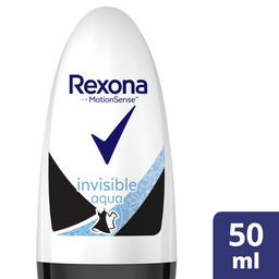 REXONA Desodorante Antibacteriano Invisible Aqua 50 ml