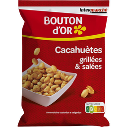 BOUTON D'OR Roasted and Salted Peanuts 500 g