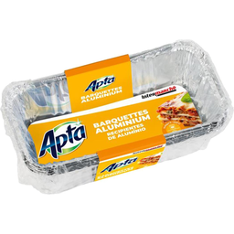 APTA Tabuleiros de alumínio profundos 5 x 1 L