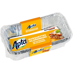 APTA Tabuleiros de Alumínio Fundos 5 x 1,5 L