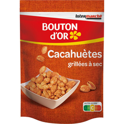 BOUTON D'OR Dry Roasted and Flavored Peanuts 150 g