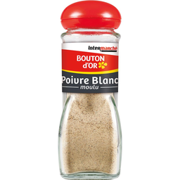 BOUTON D'OR Ground White Pepper 48 g
