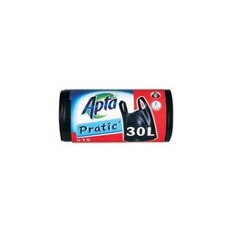 APTA Sacos do Lixo com Pegas 30 L - 15 unidades