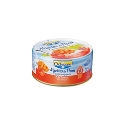 ODYSSÉE Tuna flakes with tomato 160 g