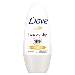 DOVE déodorant invisible dry anti-transpirant le roll-on de 50ml