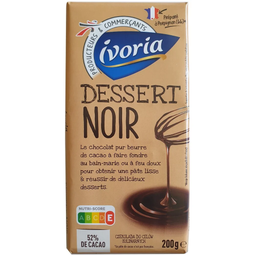 IVORIA Chocolate negro sobremesa 200 g
