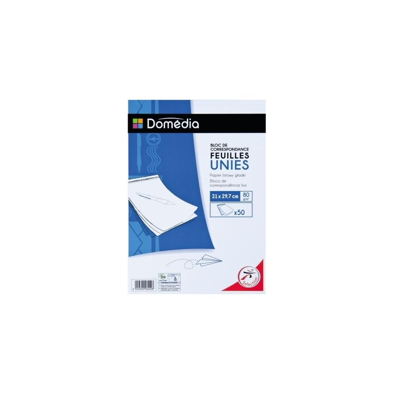 Domedia Bloc Corresp.Uni A4 | DRH Market