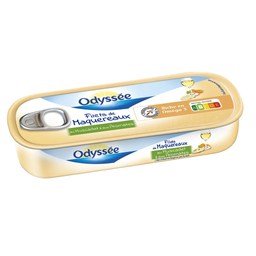 ODYSSÉE Mackerel fillets in white wine & herbs 97 g